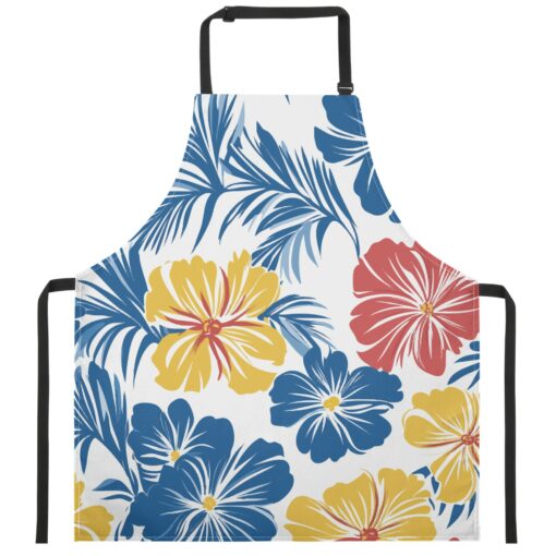 “Hibiscus Hues” – Catiki – Apron