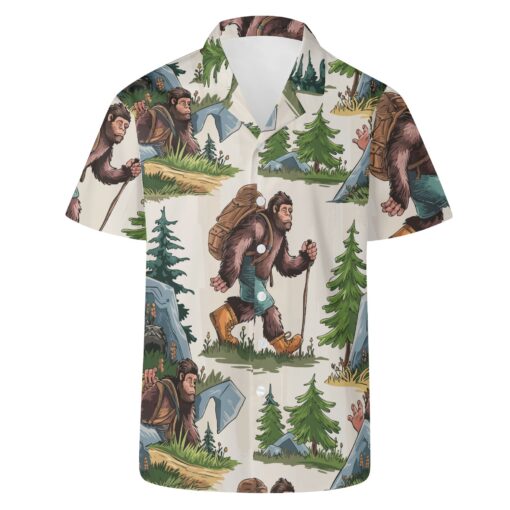 "Big Foot Nature Lover III" – Hawaiian Beacomber Tiki Shirt