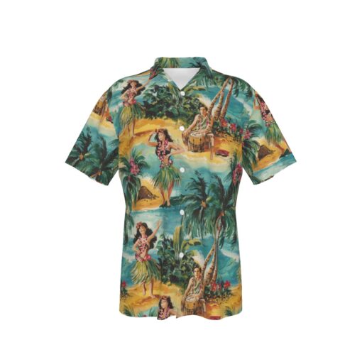 Hawiian Luau Dancing - Hawaiian Beachcomber Shirt