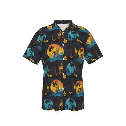 Tropical Twilight Escape - Hawaiian Beacomber Shirt