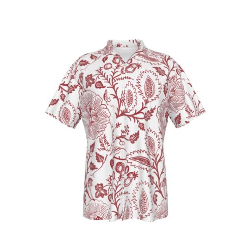 All-Over Print Men's Hawaiian Shirt With Pocket