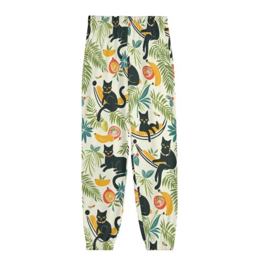 Tiki Jungle Cats – Catiki “Zoom Call” Sport Pants -  Catiki Comfort Collection