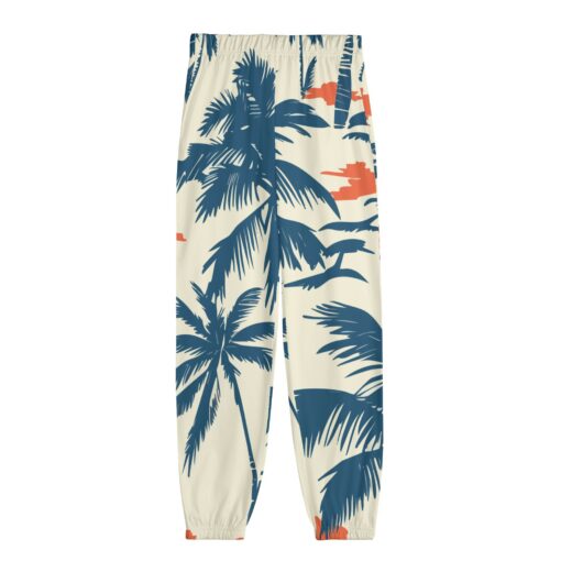 Tropical Trees – Catiki “Zoom Call” Sport Pants -  Catiki Comfort Collection