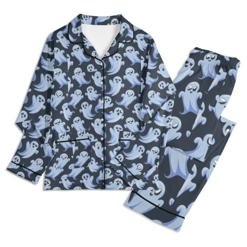 Ghosts I - Long Sleeve Adult Nightwear Pajama Set