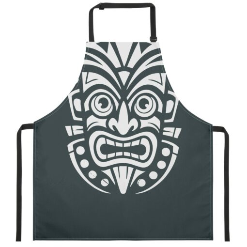 Tiki Mask Apron Collection – Catiki Tiki Bartender/BBQ Apron