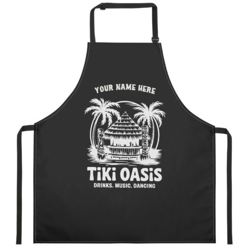 Tiki Oasis Tiki Apron – Customizable Gift