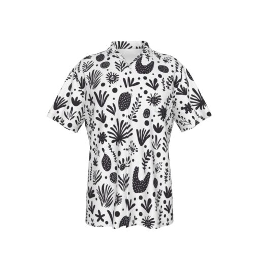 The Monochrome Oasis Collection – Catiki Hawaiian Beachcomber Tiki Shirt