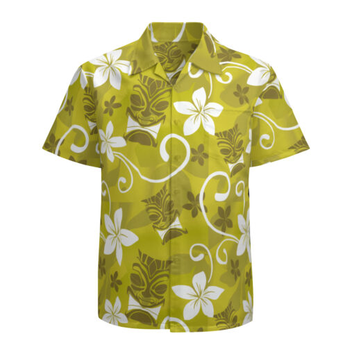 The Golden Aloha Tiki Collection – Catiki Hawaiian Beachcomber Tiki Shirt