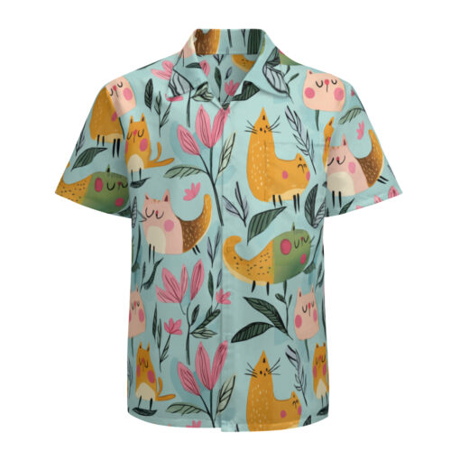 The Jungle Catnap Collection – Catiki Hawaiian Beachcomber Tiki Shirt