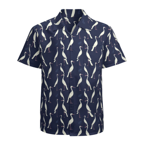 The Heron Twilight Collection – Catiki Hawaiian Beachcomber Tiki Shirt