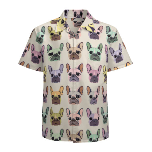 The Frenchie Fiesta Collection – Catiki Hawaiian Beachcomber Shirt