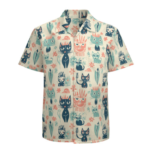 The Tiki Jungle Mischief Collection – Catiki Hawaiian Beachcomber Tiki Shirt