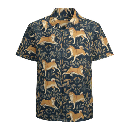 Shiba Play – Catiki Hawaiian Shirt