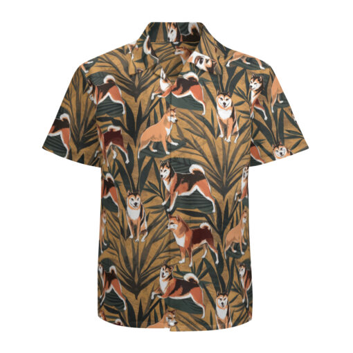 Shiba Tropics – Catiki Hawaiian Shirt